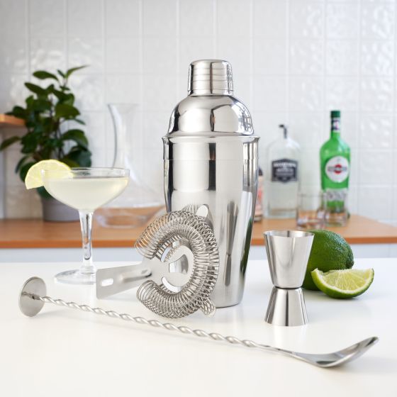 4-Piece Stainless Steel Barware Set