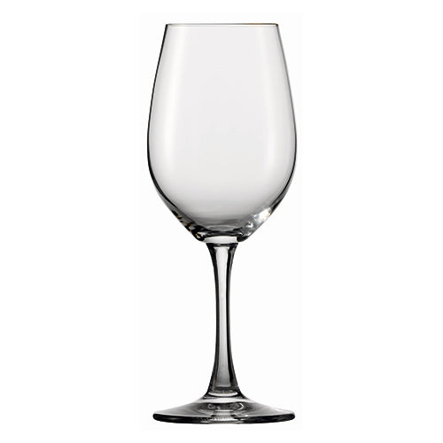 crystal white wine glass