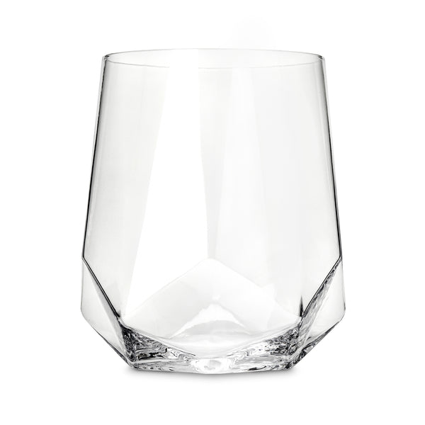 Faceted Crystal Wine Glasses