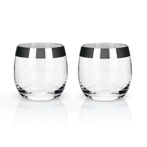set of chrome rim glasses