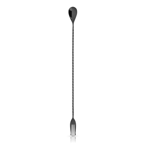 Gunmetal Trident Barspoon