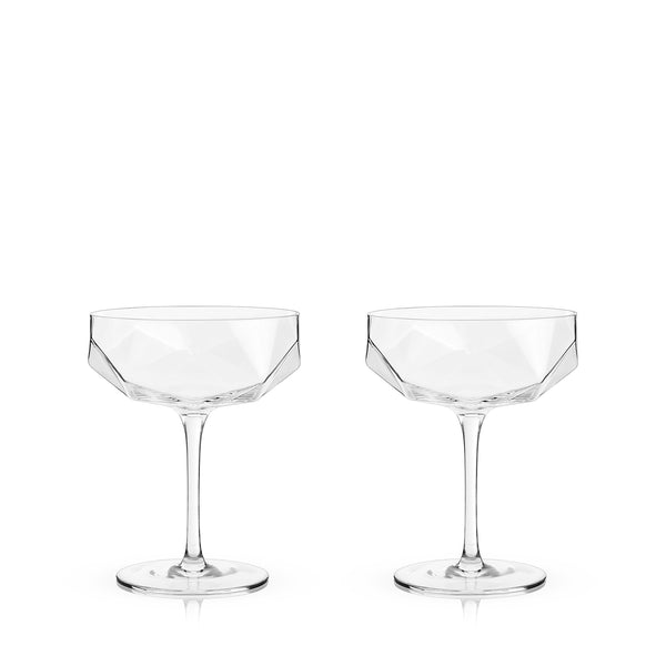 Faceted Crystal Coupes