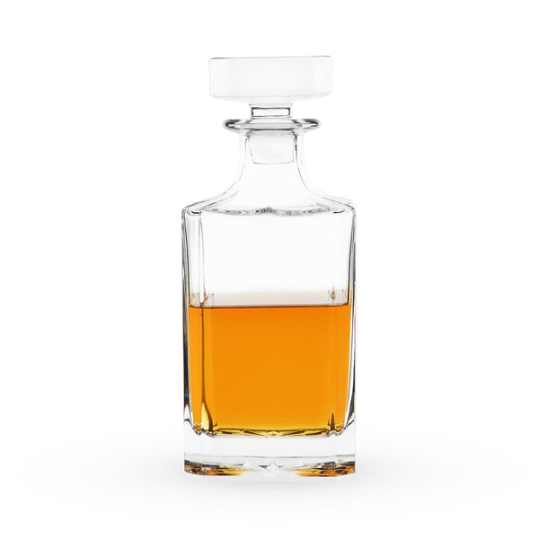 glass whiskey decanter