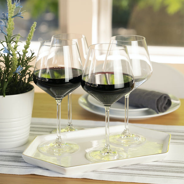 Style Burgundy Glass (Set of 4)