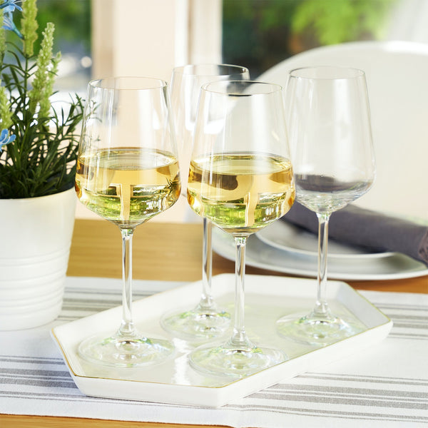 Style White Wine Glasses (Set of 4)