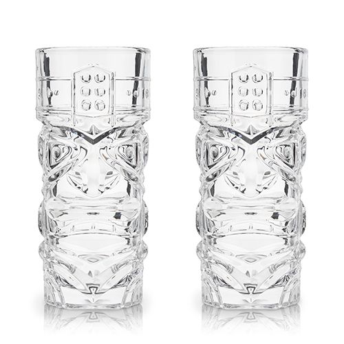 Crystal Tiki glasses